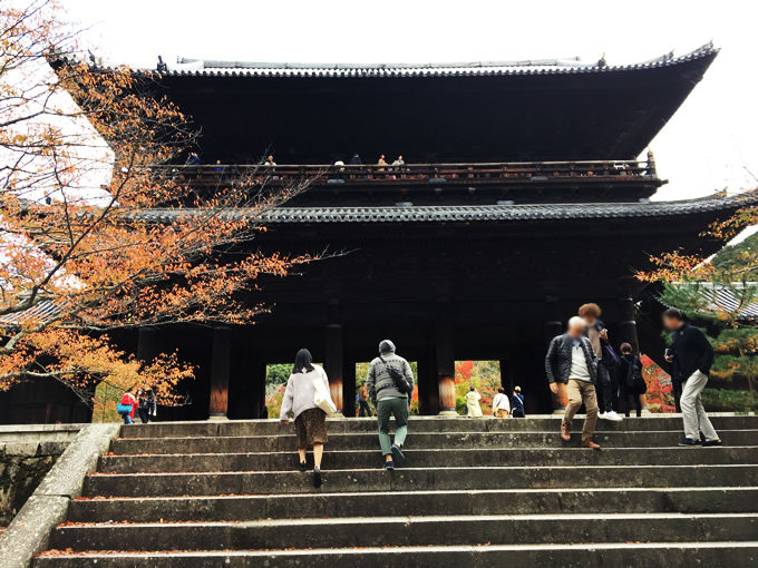南禅寺の三門（京都市左京区）