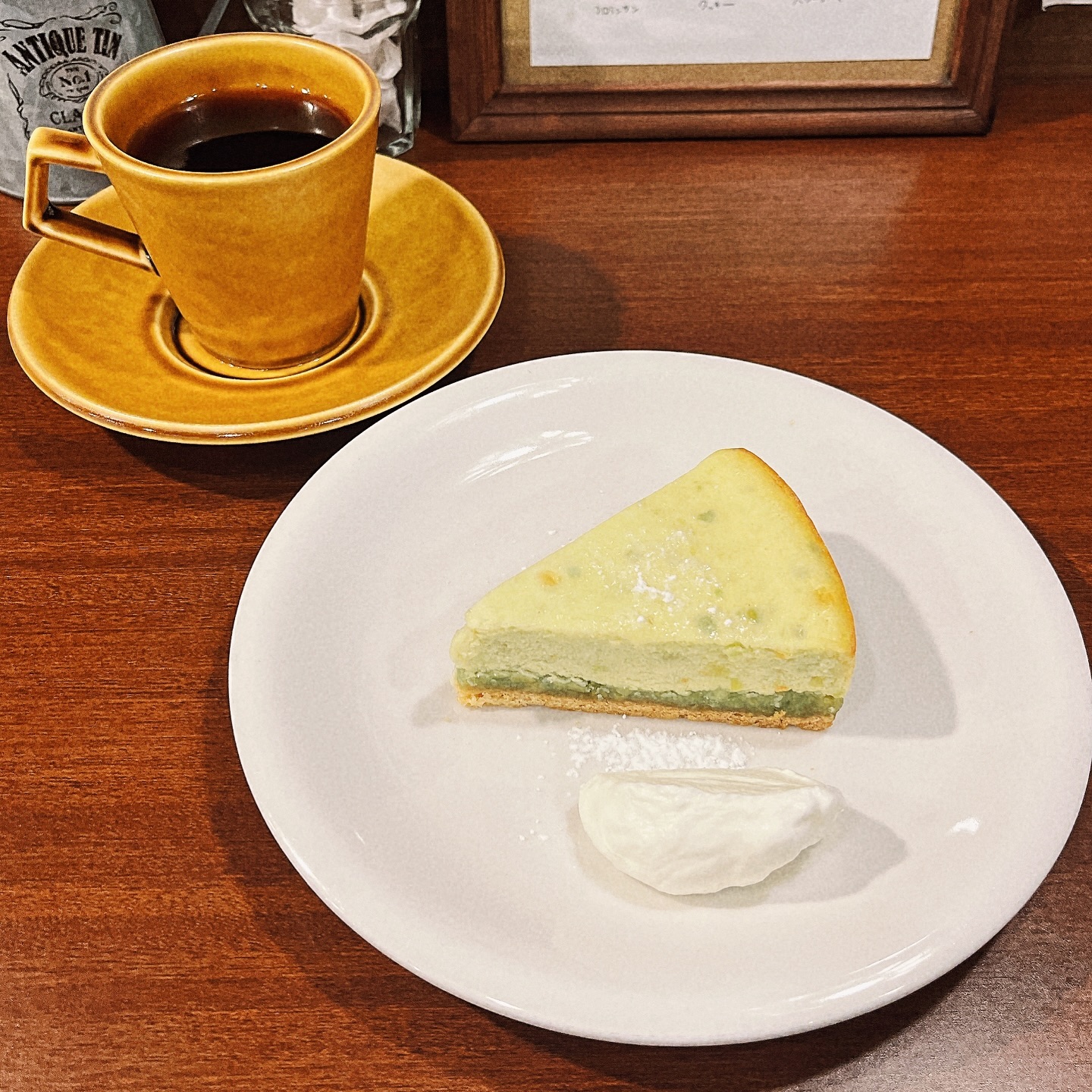 CORITA CAFE　コリタカフェ（広島市中区）ずんだあんのチーズケーキ