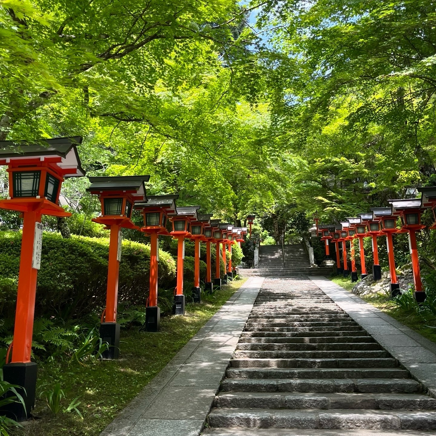 鞍馬寺参道