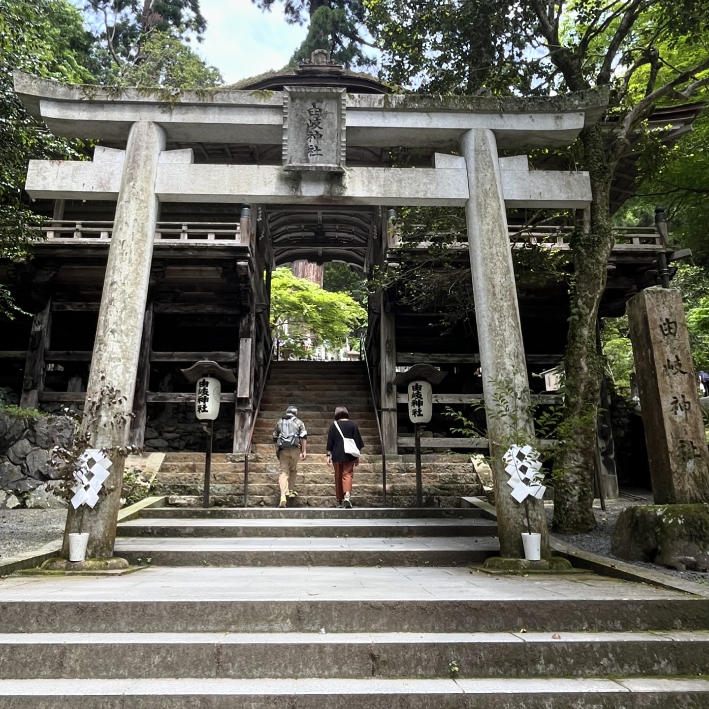 鞍馬・由岐神社・重要文化財の拝殿