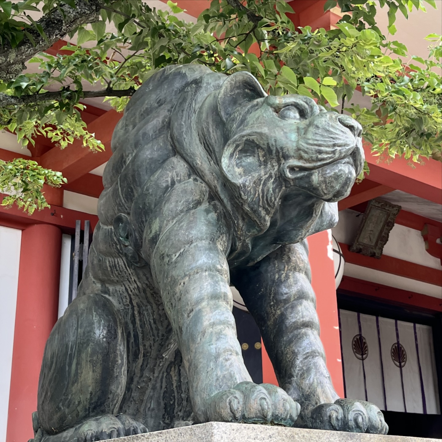 鞍馬寺・狛虎