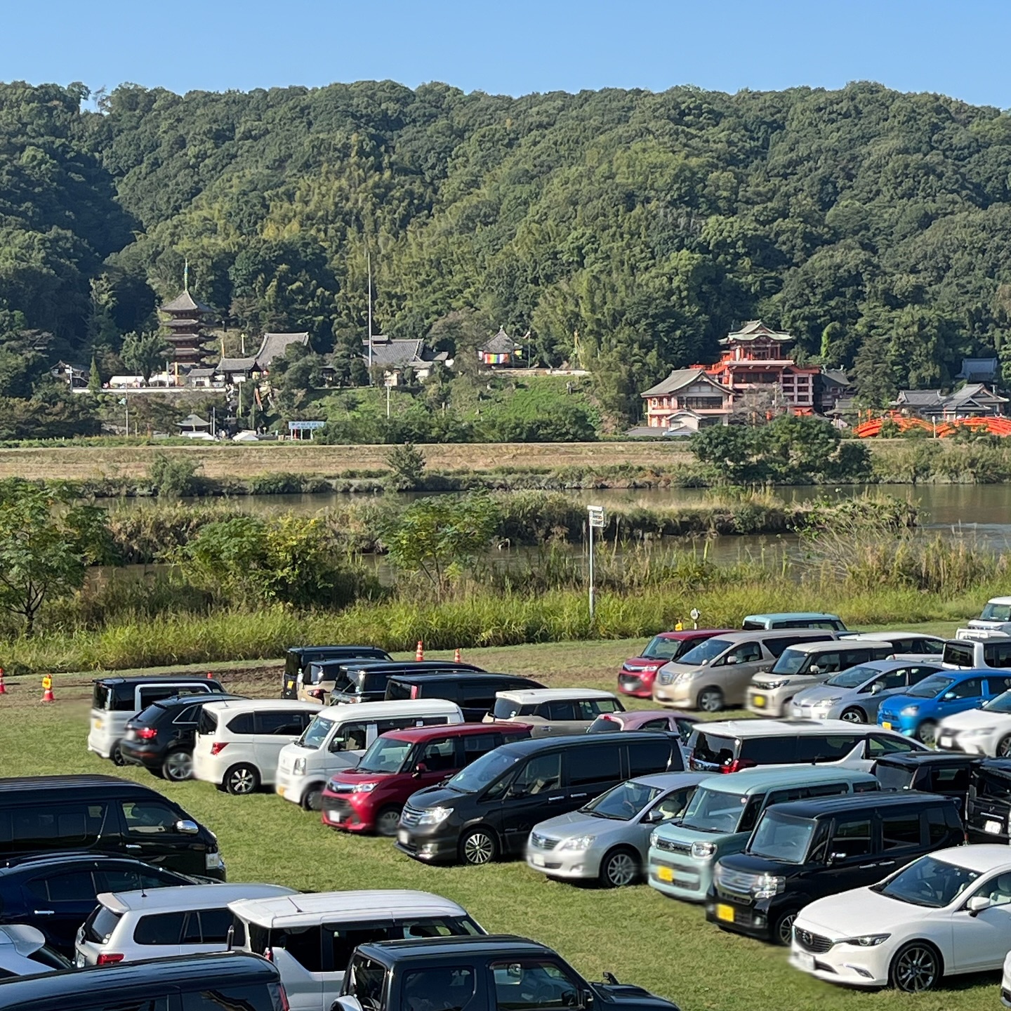 広島県福山市・明王院・臨時駐車場