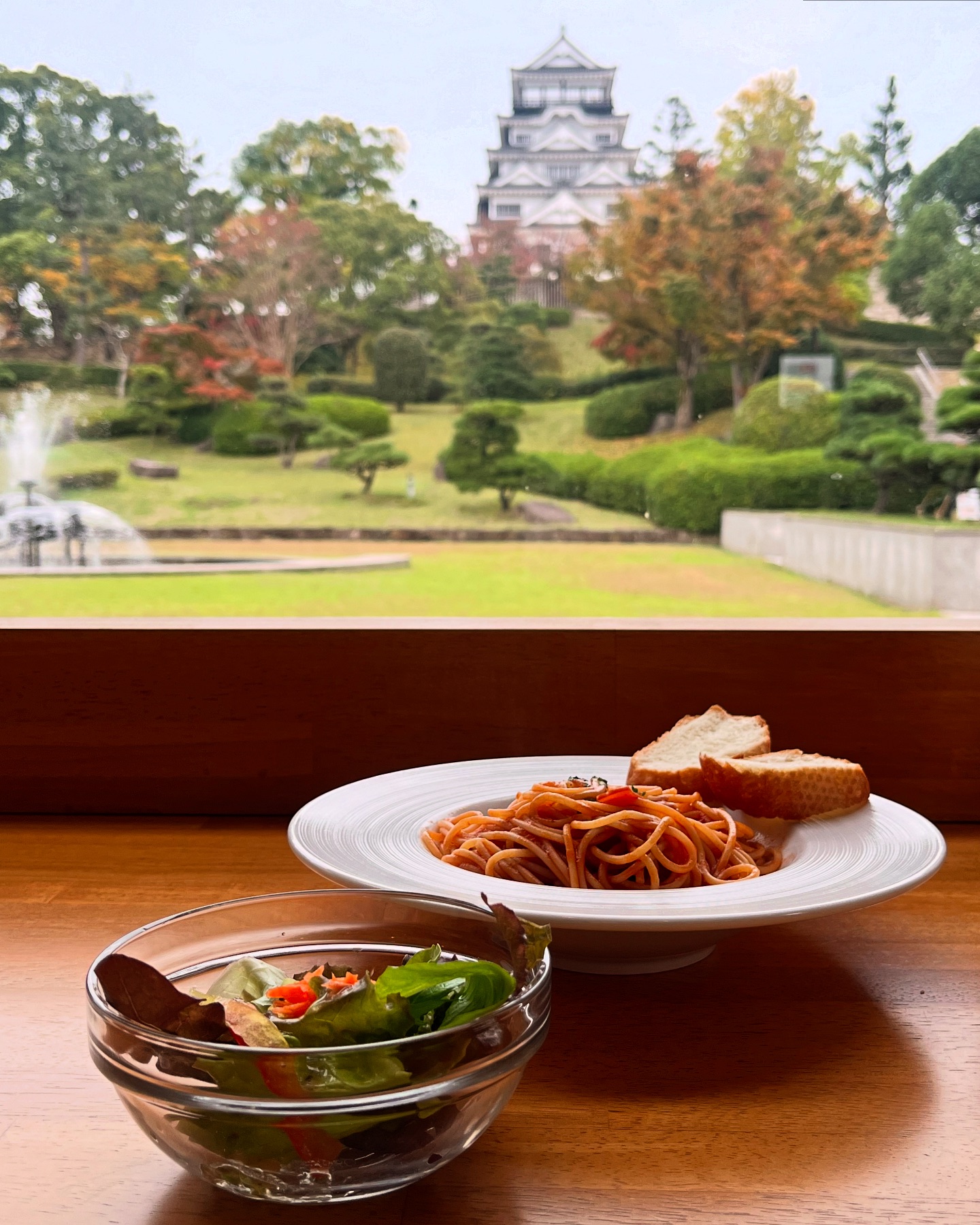 アサヒ喫茶のナポリタン（広島県福山市・ふくやま美術館）