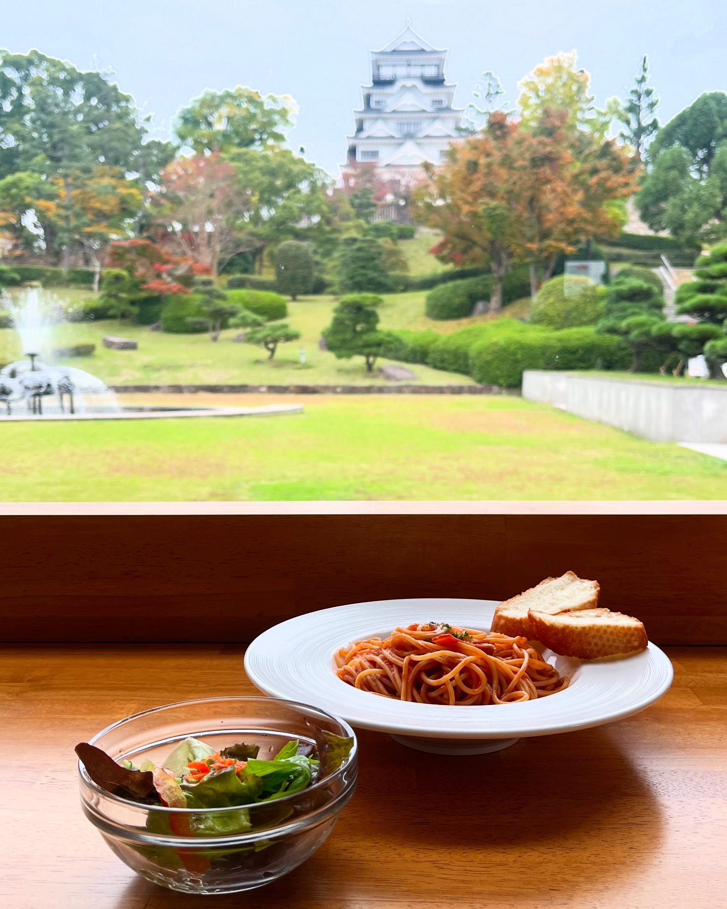 アサヒ喫茶のナポリタン（広島県福山市・ふくやま美術館）