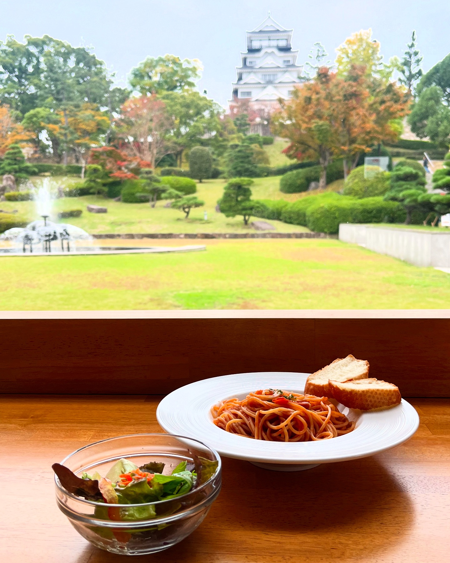 アサヒ喫茶のナポリタン（広島県福山市・ふくやま美術館）