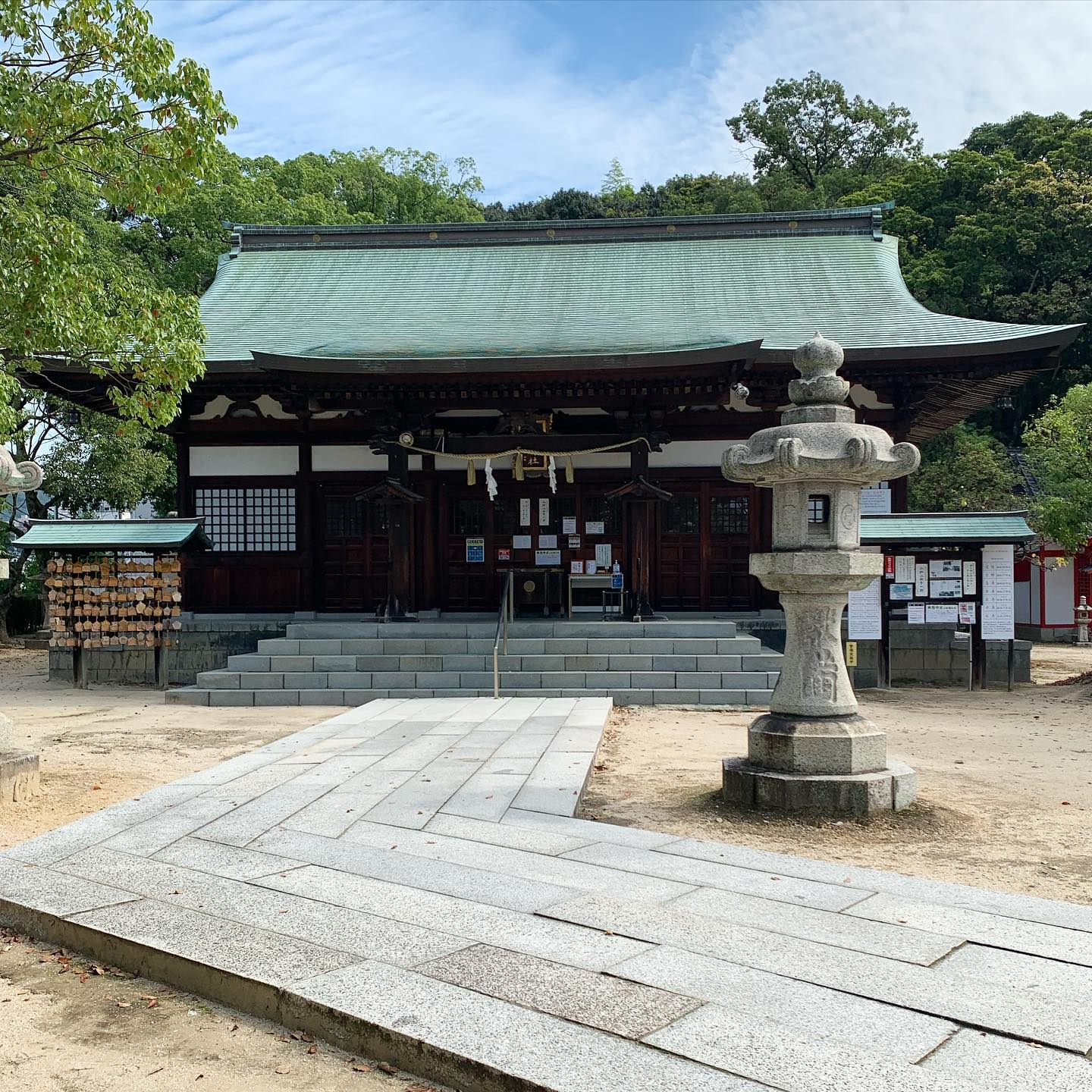 広島七福神めぐり・饒津神社・拝殿