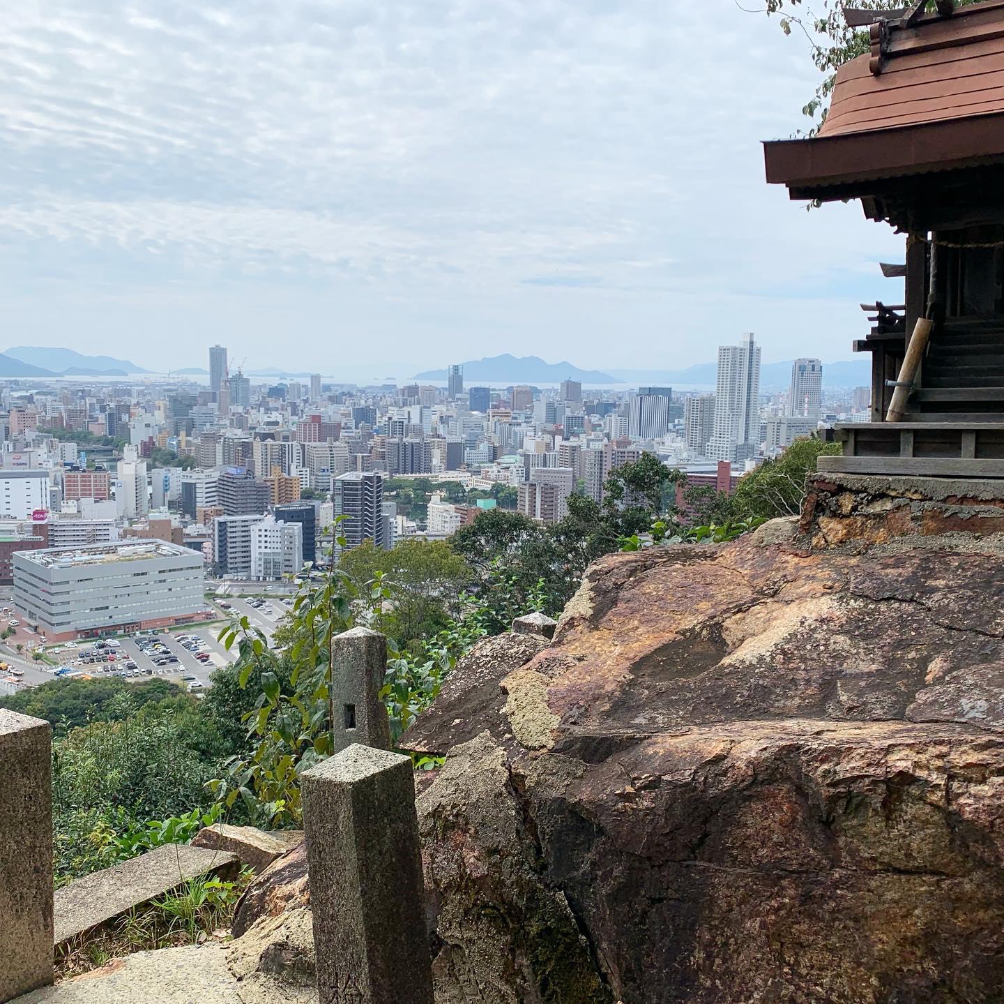 金光稲荷神社　奥宮から